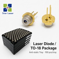 Diode laser infrarouge populaire U-LD-83B061A 830nm 200mW TO-18 5.6mm monomode traversant UNION OPTRONICS CORP pour la détection de mouvement