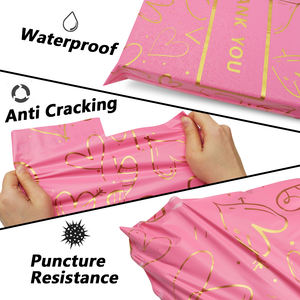 จัดส่งรวดเร็วโพลีเมอร์จากเรา startups 6x10นิ้วสีดำชมพูพร้อมโมคิวโซลูชันแฟชั่นอีคอมเมิร์ซ - Product Image 4