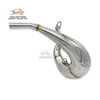Silencieux d'échappement de moto en acier inoxydable durable Snor pour KTM SX XC-W pour HUSQVARNA TC TE TX pour GASGAS EC EX MC