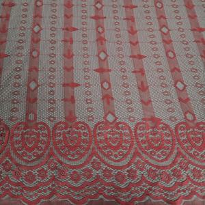 Vendita calda di moda a forma di freccia tessuto di pizzo leggero e morbido bordo ondulato tessuto di maglia utilizzato per la fabbricazione di abbigliamento - Product Image 4