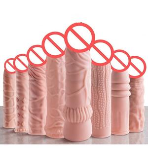 Funda de Silicona Líquida para Pene, de Alta Calidad, para Hombre, con Efecto de Agrandamiento, Super Simulación, Reduce la Sensibilidad, Varios Tamaños, Suave - Product Image 1
