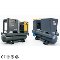 Compresseur d'air à vis silencieux industriel à faible bruit 7,5 kW 11 kW 15 kW