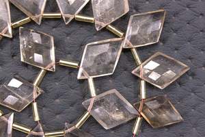 Natural Imperial Topaz Gemstone 16 Pieces Faceted <b>Kite</b> Shape Briolette Beads for Jewelry Making Top Quality 2020 Popular - Product Image 3