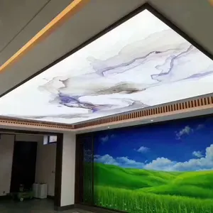ZHIHAI Dekorasi Interior Ubin Langit-langit 2X4 Desain Kustom