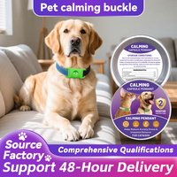 Pendentif apaisant aux phéromones naturelles OEM ODM, personnalisé, parfum lavande, dispositif anti-stress pour la correction du comportement des chatons et des chiots