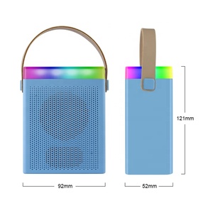 2023 nueva llegada kisonli G22 Mini BT reproductor de música amplificador altavoz de Karaoke portátil con micrófono de mano inalámbrico - Product Image 6