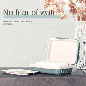 Dày Du Lịch Xà Phòng Box Với Thời Trang Hộ Gia Đình Xà Phòng Chủ Xách Tay Sáng Tạo Xà Phòng Holer Cho Nhà Vệ Sinh Tường Kệ - Product Image 3