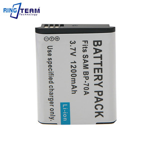 Batería para Cámara Samsung <span class=keywords><strong>ES65</strong></span> ES67 ES70 ES73 ES75 ES80 ST72, Paquete de Baterías BP-70A BP70A BP 70A, Baterías Digitales - Product Image 3
