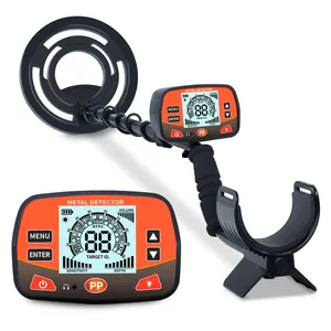 GT560G Détecteur de métaux souterrain professionnel Scanner de recherche Détecteur d'or Chasseur de trésors Pinpointer