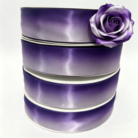 Ruban en satin double face écologique de 1,5 pouce et 100 yards, ruban floral de luxe pour fleurs préservées, emballage cadeau, bouquet de mariage