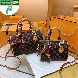 Bolsa Tote Casual de Couro Genuíno de Luxo com Estampa de Letras para Mulheres, Impermeável de Grande Capacidade para Praia de Verão - Product Image 1