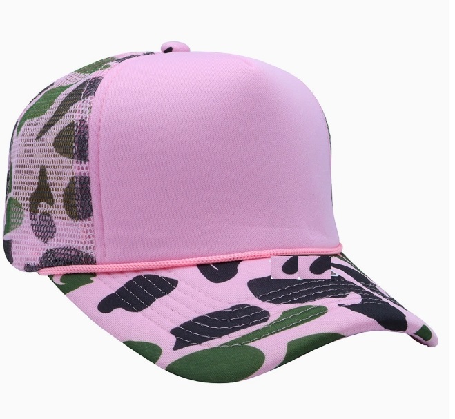 2025 Custom Color Baseball Cap Outdoor Sports Checker Foam Front