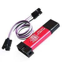 TOPCUS Smart Electronics ST LINK Stlink ST-Link V2 Mini STM8 STM32 Simulador Descargador Programador con Funda Protectora
