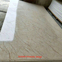 Panneau mural en plastique SPC brillant effet marbre, imperméable et résistant à l'humidité, pour la décoration des murs intérieurs