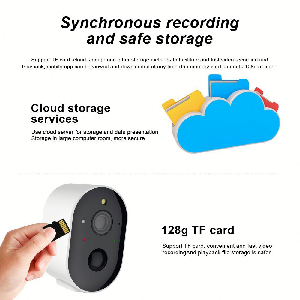 TUYA 3MP WIFI Battery 3W Solar Panel 5200mAh Battery PIR Human Detection Alarm Security Waterproof Camera for Indoor Outdoor · image 2