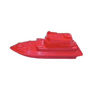 Pieza de casco de plástico para modelo de barco Qi Li, personalizable con dibujos proporcionados, para ensamblaje de embarcaciones - Product Image 1