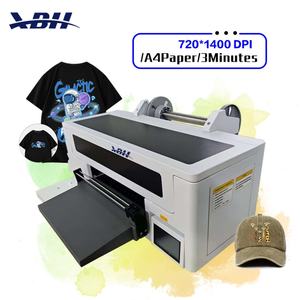 Ensemble d'imprimante DTF automatique XBH A3 30 cm avec presse à chaud XP600 pour impression numérique directe sur film de t-shirts personnalisés, prêt à l'emploi - Product Image 1