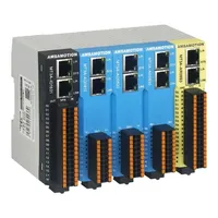 Módulo de E/S Remoto Integrado MODBUS TCP AMSAMOTION, Módulo Codificador de Entrada/Salida Digital, Serie MT3A para Digital Analógico