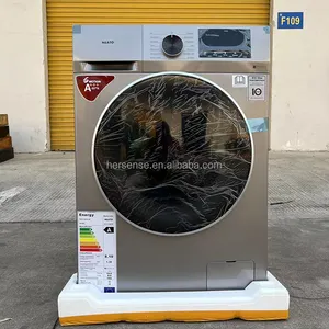 LG pengering cucian otomatis, alat mencuci cucian Kombo pengering pakaian servis sendiri komersial 12Kg