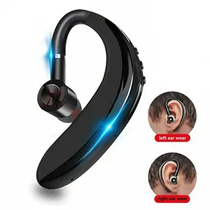 S109 Sports Ear Hook Headphones Hanging Ear Type Rotary 180 Degree Business Wireless Earphone With Microphone For All Phones