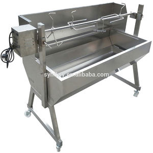 Vente en gros fabricants personnalisés pour l'extérieur Chariot à charbon rotatif à grande échelle en acier inoxydable pour <span class=keywords><strong>barbecue</strong></span>, cuisine, hauteur réglable - Product Image 3
