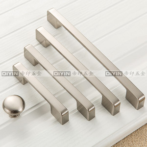 Furniture Handle And <b>Knob</b> Zinc Alloy Minimalist Drawer Cabinet Door Bar Shape Durable Solid And Hollow Die Casting - Product Image 3