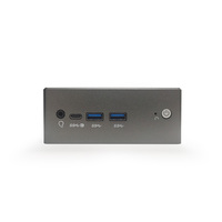 Mini ordinateur populaire Intel de 12e génération, 4 cœurs, Szbox N100, 8 Go de RAM, hôte Win11, bureau et domicile, mini PC, 256 Go de disques SSD