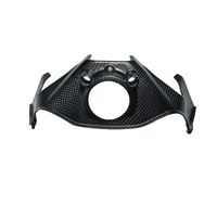 AKOSO 100% Fibre de Carbone Pré-imprégnée Autoclavée à Sec, Cache de Clé d'Allumage pour Carénage de Moto Ducati Panigale V2 MM93 2025 2026