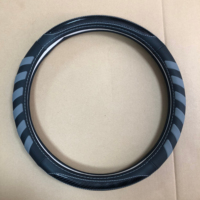Sarung Setir Premium Kulit PVC Tahan Lama dengan Lapisan Film Universal Cocok untuk Setir Mobil Model Accord Dijual