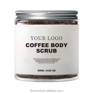 <span class=keywords><strong>Exfoliante</strong></span> Herbal OEM Natural de Alta Calidad con Manteca de Karité y Sal del Mar Muerto, Blanqueador de Piel, <span class=keywords><strong>Exfoliante</strong></span> Facial de Café para Rostro y Cuerpo - Product Image 1