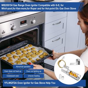 Encendedor de Horno de Gas WB2X9154 WB13K10027 para Horno G-E XL44, Repuesto de Encendedor Redondo para Horno de Gas G-E WB13K3 WB13K4 - Product Image 4