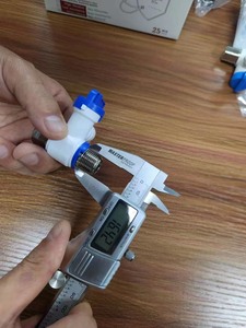 RO Nguồn cấp dữ liệu nước Adapter 3/8 đến 1/4 inch bóng van người anh kích thước RO nước đầu vào TEE Mỹ Kích thước 3/8 inch - Product Image 3