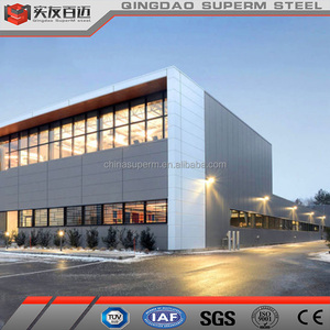 Bâtiment métallique préfabriqué de conception moderne Bâtiment à ossature en acier à structure en acier Magasin de détail préfabriqué à bas prix - Product Image 3