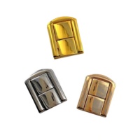 Boîtes cadeaux en gros, boîtes à vin, attaches plates à pression, attaches en alliage de zinc, accessoires de quincaillerie en stock