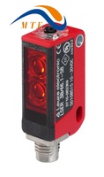 Sensor de Contraste de Color LEUZE Tipo KRTM 3B/21121-S8, Interruptor Fotoeléctrico para Detección de Etiquetas de Embalaje, Automatización Industrial