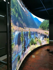 شاشة <span class=keywords><strong>LED</strong></span> مرنة P2.6 P2.9 P3.91 للاستخدام الخارجي، شاشة <span class=keywords><strong>LED</strong></span> 4م×3م للإيجار، لوحة فيديو داخلية، شاشة متحركة - Product Image 6