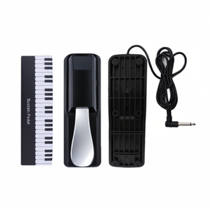Pédale de sustain universelle pour piano, interrupteur au pied pour clavier numérique, accessoires pour orgue électronique et synthétiseur MIDI, portable et durable - Product Image 1