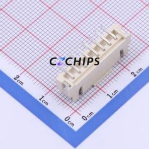 WAFER-XH2.54-8PLB Wire-to-Board Pin Header SMD,P=2.5mm Connector 1x8P 2.5mm Vertical Mount XH - Product Image 2