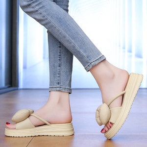 2026 Luxury <b>Ladies</b> Sandals Women's Casual Flat Summer Autumn <b>Slipper</b> with <b>Open</b> <b>Toe</b> Fashion Trend Square <b>Mules</b> Spring - Product Image 4