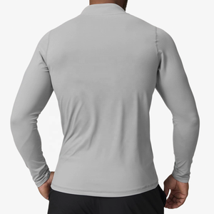 <span class=keywords><strong>Camiseta</strong></span> Deportiva YOUMI con Logotipo Personalizado, de Alta Calidad, con Cierre de Cremallera de 1/4, <span class=keywords><strong>Manga</strong></span> <span class=keywords><strong>Larga</strong></span>, Secado Rápido, Informal, Ligera - Product Image 2