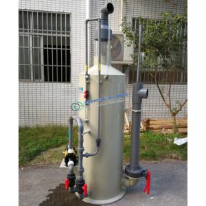 Écumeur de protéines en PP à faible débit pour système d'aquaculture en recirculation industrielle - Product Image 6