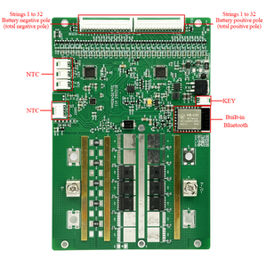 Sistema de Gestión de Baterías Inteligente YDE 32S 96V con Equilibrio Integrado para Baterías LiFePO4, Corriente Continua de 60A/100A, Modelo ZQ-32S003060 para Turismo - Product Image 5
