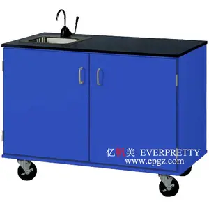 Movable Standard Movable Lab Bench Workstation with Sink for Sale High Quality New Design Lab Furniture