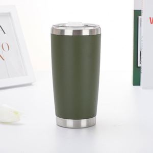 Turquoise <b>Cup</b> Mug 20Oz Stainless Steel Insulated Double Wall Vacuum Powder Coated Matte <b>Reusable</b> Travel Mug ASM25 - Product Image 3