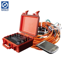 Appareil de mesure de la résistivité multi-électrodes / Imagerie IP, Tomographie de résistivité électrique géophysique, Instrument de mesure de la résistivité DC