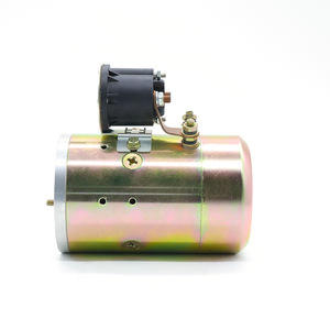 ชุดมอเตอร์ไฟฟ้ากระแสตรง 24V 2.0Kw 1500 รอบต่อนาที แบบ Shunt Wound พร้อมหน้าแปลนยึด สำหรับอุปกรณ์ระบบไฮดรอลิกในรถยนต์ - Product Image 1