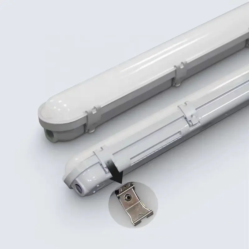 Водонепроницаемая Светодиодная лампа IP65 20 Вт 40 Вт 60 Вт 120 лм/Вт, светодиодная лампа для мастерской, трехсторонний светильник