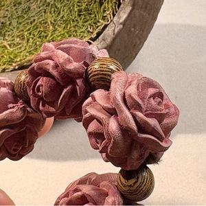Blood Cypress Rose <b>Bracelet</b> Women's Fashion Jewelry Gift For Homes Gardens Offices Religious Temples - Product Image 2