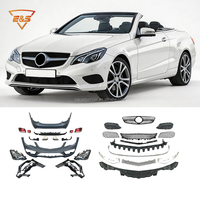 Parachoques de Coche, Kit de Carrocería Estilo E63 (De Antiguo a Nuevo) para Mercedes Benz Clase E W207, Parachoques, Faros Delanteros, Luces Traseras, Accesorios para Automóviles