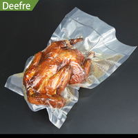 Rollos transparentes de plástico para sellado al vacío de grado alimenticio, bolsas de plástico para envasado al vacío, rollos de bolsas para sellado al vacío